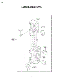 Section 4 parts for Lg Microwave LMV1630WW / CW1ELGA from AppliancePartsPros.com