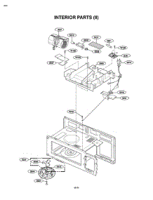 Section 6 parts for Lg Microwave LMV1630ST / CSBELGA from AppliancePartsPros.com