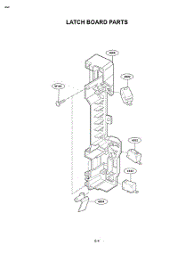 Section 4 parts for Lg Microwave MVH1615WW / CWHEGSE from AppliancePartsPros.com
