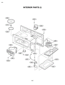 Section 5 parts for Lg Microwave MVH1615WW / CWHEGSE from AppliancePartsPros.com
