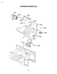 Section 6 parts for Lg Microwave MVH1615WW / CWHEGSE from AppliancePartsPros.com