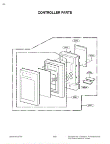 Section 2 parts for Lg Microwave MVH1670ST / CSBEGSE from AppliancePartsPros.com