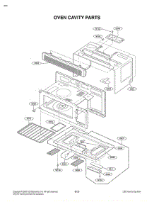 Section 3 parts for Lg Microwave MVH1670ST / CSBEGSE from AppliancePartsPros.com