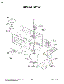 Section 5 parts for Lg Microwave MVH1670ST / CSBEGSE from AppliancePartsPros.com