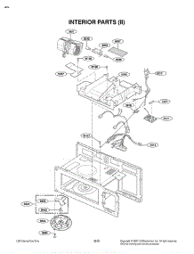 Section 6 parts for Lg Microwave MVH1670ST / CSBEGSE from AppliancePartsPros.com
