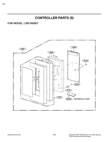 Section 2 parts for Lg Microwave LMV1680ST / CSBELGA from AppliancePartsPros.com