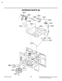 Section 6 parts for Lg Microwave LMV1680ST / CSBELGA from AppliancePartsPros.com