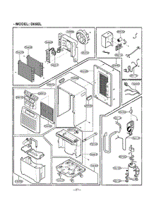 Section 6 parts for Lg Dehumidifier LD65EL / AWYAUSL from AppliancePartsPros.com