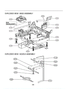 Section 3 parts for Lg Dishwasher LDF9810ST / ASTEEUS from AppliancePartsPros.com