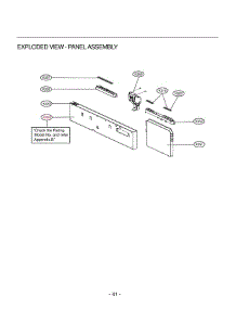Section 6 parts for Lg Dishwasher LDF9810ST / ASTEEUS from AppliancePartsPros.com
