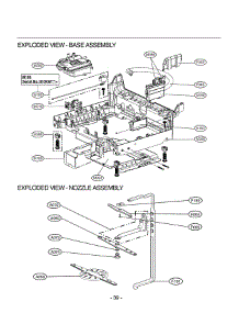 Section 4 parts for Lg Dishwasher LDF9932ST / ASTEEUS from AppliancePartsPros.com