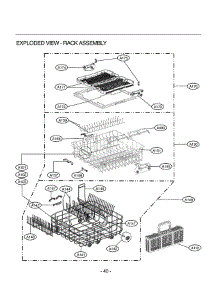 Section 5 parts for Lg Dishwasher LDF9932ST / ASTEEUS from AppliancePartsPros.com