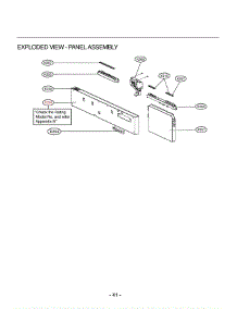 Section 6 parts for Lg Dishwasher LDF9932ST / ASTEEUS from AppliancePartsPros.com
