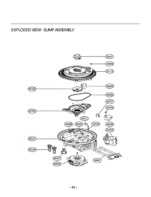 Section 8 parts for Lg Dishwasher LDF9932ST / ASTEEUS from AppliancePartsPros.com