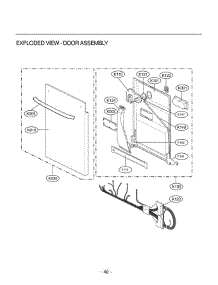 Section 5 parts for Lg Dishwasher LDF6920BB / ABPEEUS from AppliancePartsPros.com