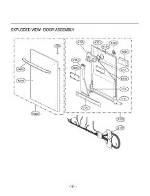 Section 6 parts for Lg Dishwasher LDF7932ST / ASTEEUS from AppliancePartsPros.com