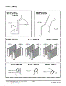 Section 3 parts for Lg Dehumidifier DH5010A / WYCWMT from AppliancePartsPros.com