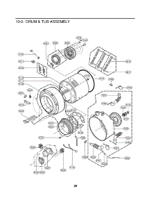 Section 2 parts for Lg Washer WM0742HGA / APGEEUS from AppliancePartsPros.com