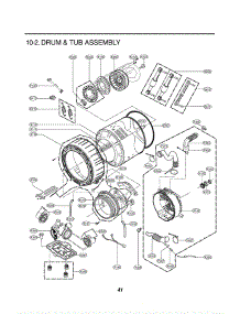 Section 2 parts for Lg Washer WM0001HTMA / ASTEEUS from AppliancePartsPros.com