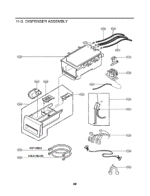 Section 3 parts for Lg Washer WM3001HPA / APTEEUS from AppliancePartsPros.com