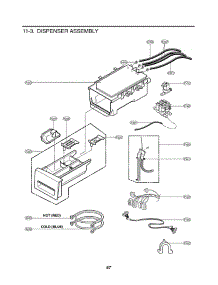 Section 3 parts for Lg Washer WM2801HRA / ACREEUS from AppliancePartsPros.com