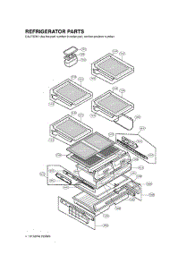 Section 3 parts for Lg Refrigerator LFC21760ST / ASTCLGA from AppliancePartsPros.com
