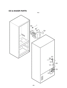Section 5 parts for Lg Refrigerator LRFC25750SB / AWBCLGA from AppliancePartsPros.com