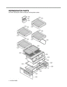 Section 3 parts for Lg Refrigerator LFC25760SB / AWBCLGA from AppliancePartsPros.com