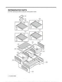 Section 3 parts for Lg Refrigerator LFC25770SW / ASW1LGA from AppliancePartsPros.com