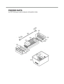 Section 2 parts for Lg Refrigerator LFC25770ST / AST2LGA from AppliancePartsPros.com