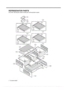 Section 3 parts for Lg Refrigerator LFC25770SB / AWB1LGA from AppliancePartsPros.com