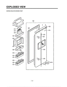 Section 2 parts for Lg Refrigerator LRSPC2661T / ATICLGA from AppliancePartsPros.com