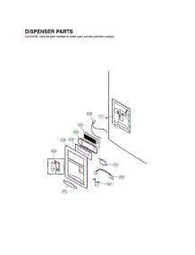 Section 6 parts for Lg Refrigerator LFD25860ST / ASTCLGA from AppliancePartsPros.com