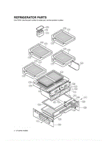 Section 3 parts for Lg Refrigerator LFD25860TT / ATICLGA from AppliancePartsPros.com