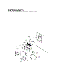 Section 6 parts for Lg Refrigerator LFD25860TT / ATICLGA from AppliancePartsPros.com