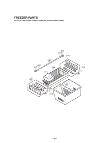 Section 2 parts for Lg Refrigerator LFD25860SB / AWBCLGA from AppliancePartsPros.com