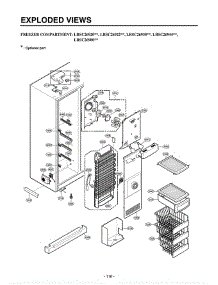 Section 3 parts for Lg Refrigerator LRSC26980TT / ATICLGA from AppliancePartsPros.com