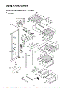 Section 4 parts for Lg Refrigerator LRSC26980TT / ATICLGA from AppliancePartsPros.com