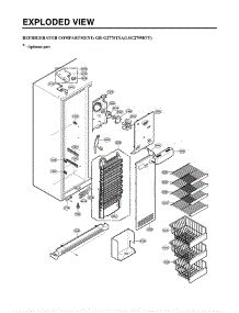 Section 3 parts for Lg Refrigerator LSC27990TT / ATICLGA from AppliancePartsPros.com