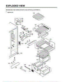Section 4 parts for Lg Refrigerator LSC27990TT / ATICLGA from AppliancePartsPros.com