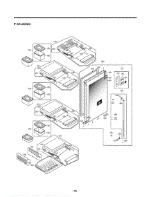 Section 2 parts for Lg Refrigerator GR-J303UG / AAFCSJA from AppliancePartsPros.com