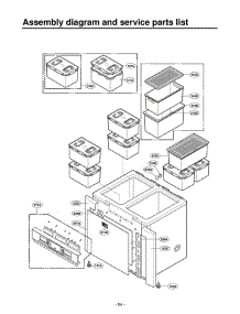 Section 2 parts for Lg Refrigerator GR-K192AF / AFBCGCR from AppliancePartsPros.com