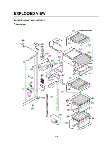 Section 4 parts for Lg Refrigerator LRSPC2031BK / AWBCLGA from AppliancePartsPros.com