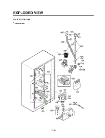 Section 5 parts for Lg Refrigerator LRSPC2031BK / AWBCLGA from AppliancePartsPros.com