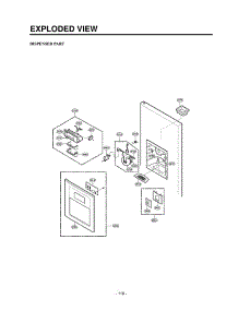 Section 7 parts for Lg Refrigerator LRSPC2031BK / AWBCLGA from AppliancePartsPros.com