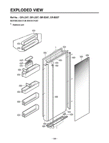 Section 2 parts for Lg Refrigerator LRSC21951ST / ASTCLGA from AppliancePartsPros.com