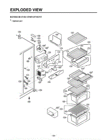 Section 3 parts for Lg Refrigerator LRSC21951ST / ASTCLGA from AppliancePartsPros.com