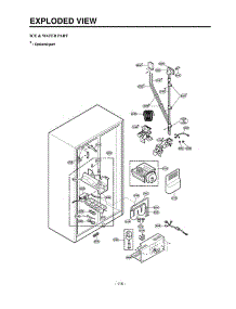 Section 5 parts for Lg Refrigerator LRSPC2031T / ATICLGA from AppliancePartsPros.com