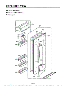 Section 2 parts for Lg Refrigerator LRSC21934SW / ASWCLGA from AppliancePartsPros.com