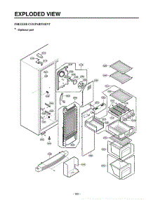Section 3 parts for Lg Refrigerator LRSC21934SW / ASWCLGA from AppliancePartsPros.com